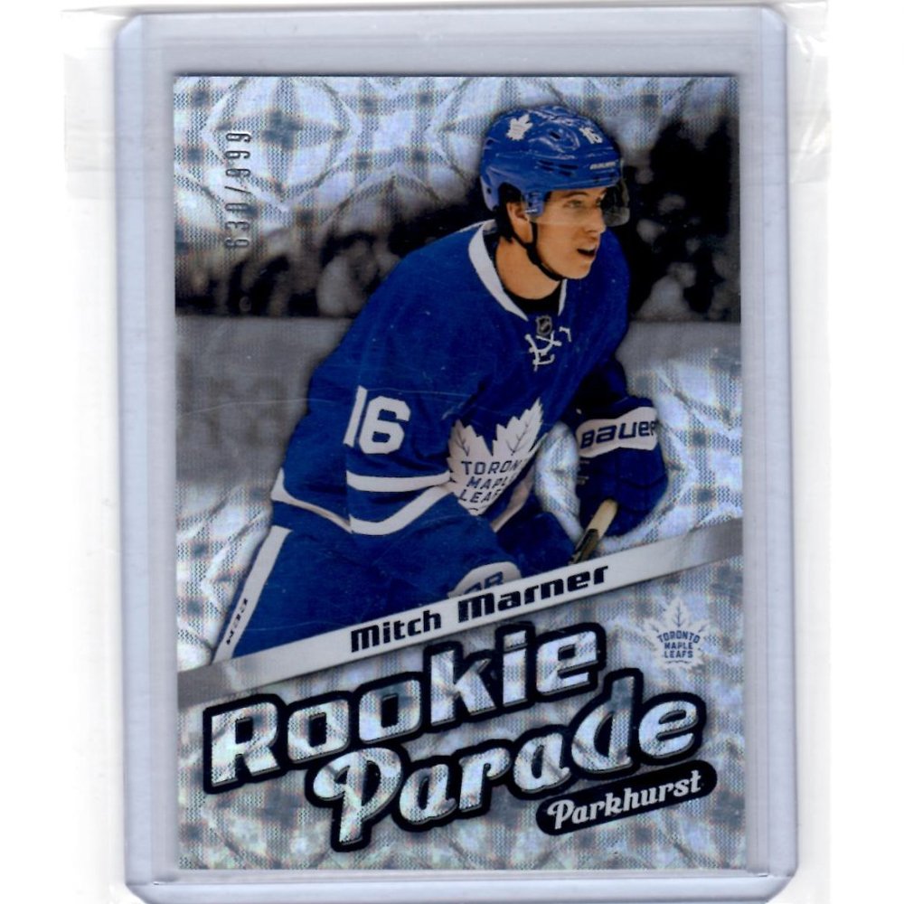 Mitch Marner Rookie Parade Parkhurst 2016/17 Rookie Card Serial #630/999    RP32